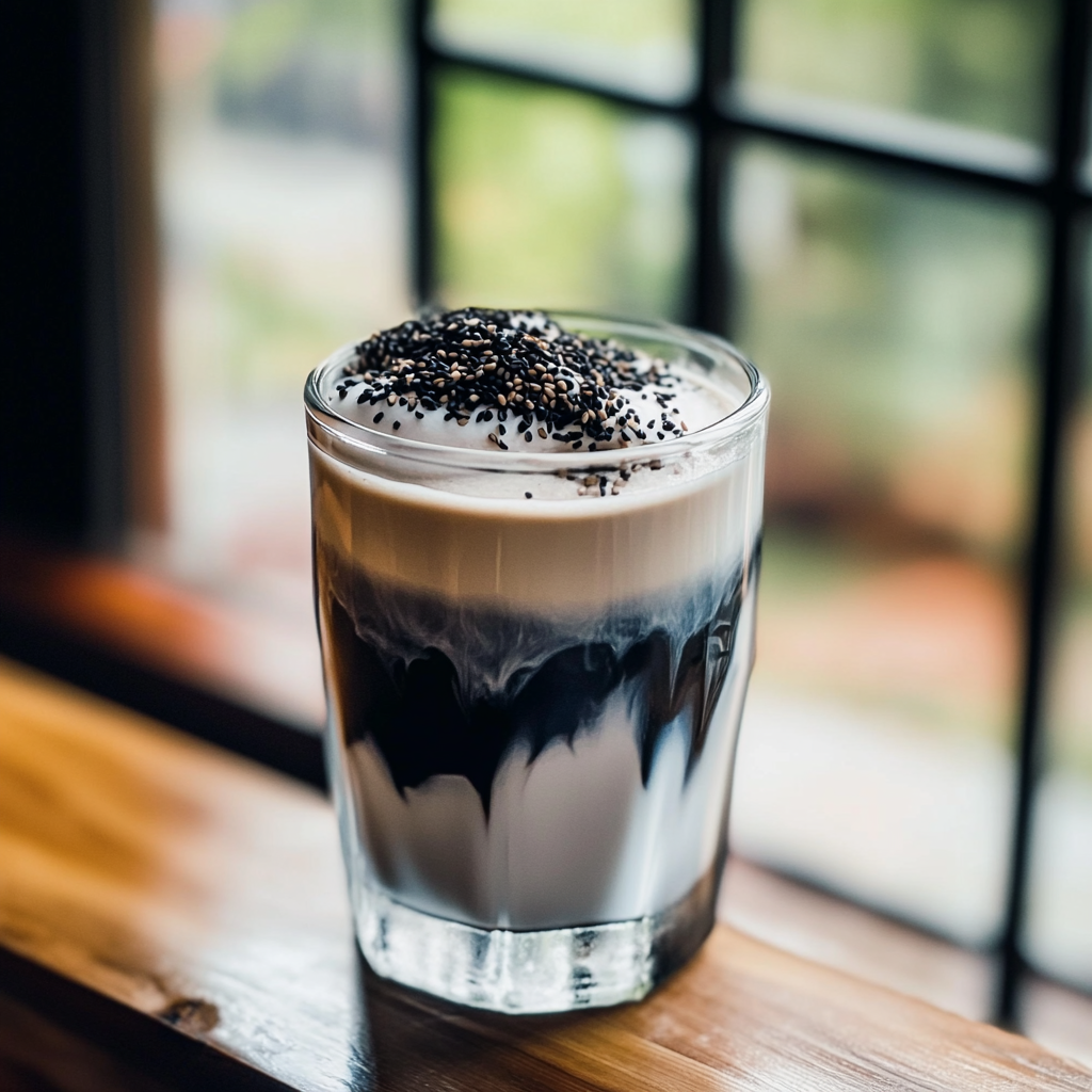 Black Sesame Latte
