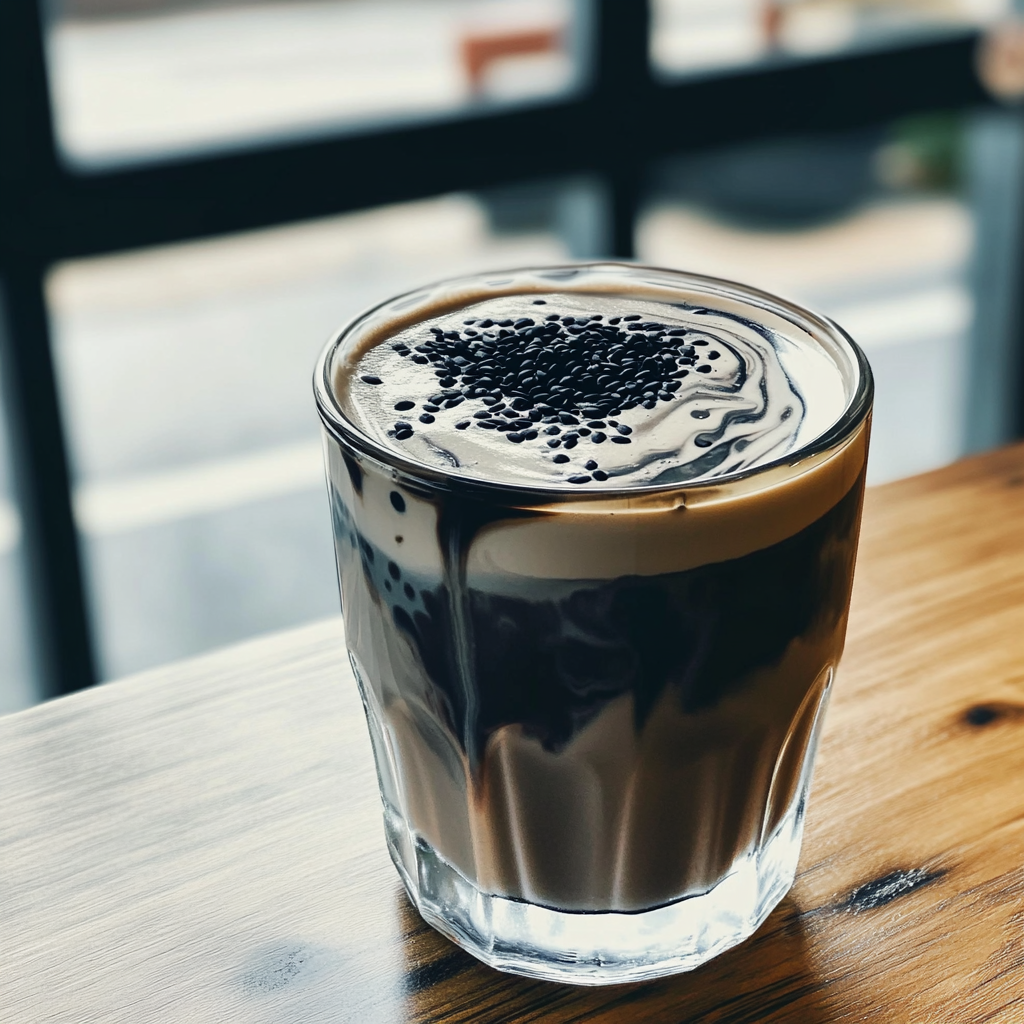 Black Sesame Latte